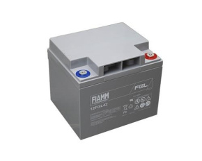 Baterie - Fiamm 12 FGL42 (12V/42Ah - M6) životnost 10let