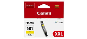 Canon CARTRIDGE CLI-581 XXL žlutá pro PIXMA TS615x, TS625x, TS635x, TR7550, TS815x (824str.)