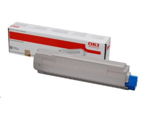 OKI toner do MC851/861<>br>  <b>Kapacita:</b>7 300 str. při 5% krytí.