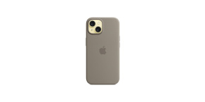 APPLE iPhone 15 Silicone Case with MagSafe - Clay