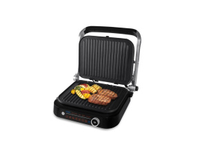 Orava Grillchef 2 elektrický kontaktní gril, 2100 W, 6 programů, regulace teploty, rozmrazování