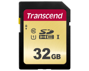 TRANSCEND SDHC karta 32GB 500S, UHS-I U1 (R:95/W:35MB/s)