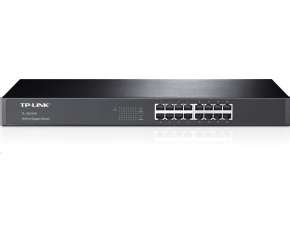 TP-Link switch TL-SG1016 (16xGbE, fanless)