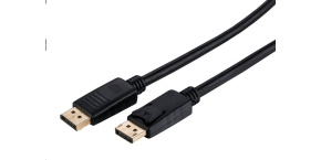 C-TECH kabel DisplayPort 1.2, 4K@60Hz, M/M, 1m