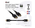 Club3D Kabel Ultra Rychlý HDMI™ Certifikovaný 4K 8K60Hz 48Gbps (M/M), 1m, 30 AWG