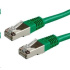 XtendLan patch kabel Cat6A, SFTP, LS0H - 0,3m, zelený (prodej po 10 ks)