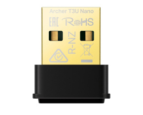 TP-Link Archer T3U Nano WiFi5 USB adapter (AC1300,2,4GHz/5GHz,USB2.0)