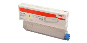 OKI Yellow toner do C823/C833/C843 (7 500 stránek)