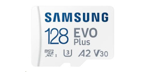 Samsung micro SDXC karta 128GB EVO Plus + SD adaptér