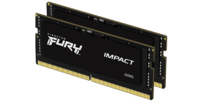 KINGSTON SODIMM DDR5 32GB (Kit of 2) 6000MT/s CL38 FURY Impact XMP