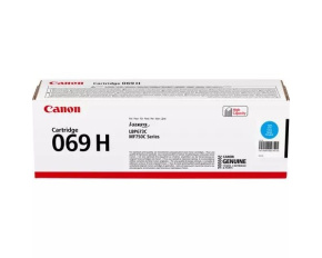 Canon TONER CRG 069C H azurová pro LBP673Cdw, MF752Cdw a MF754Cdw (5 500 str.)