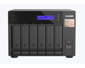 QNAP QVP-63B (4C/i3/16GBRAM/6xSATA/2xM.2/3xUSB3.2/1xHDMI/2x2,5GbE/2xPCle)