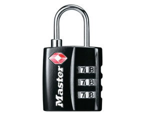 MasterLock TSA 4680EURDBLK Visací kombinační zámek