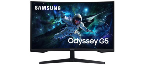 SAMSUNG MT LED LCD Gaming Monitor 32" Odyssey LS32CG552EUXEN -prohnutý, VA,1ms,165Hz,2560x1440,HDMI,Display Port