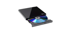 HITACHI LG - externí mechanika DVD-W/CD-RW/DVD±R/±RW/RAM GP57EB40, Slim, Black, box+SW