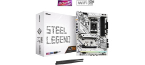 ASRock MB Sc AM5 B650 Steel Legend WiFi , AMD B650, 4xDDR5, 1xDP, 1xHDMI, WIFI