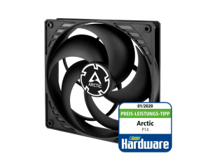 ARCTIC ventilátor P14, 140mm, 3pin, černá