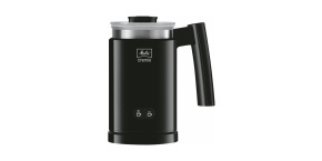 Melitta Cremio napěňovač mléka, šlehač mléka, 450 W,  250 ml, funkce ohřevu mléka, černý