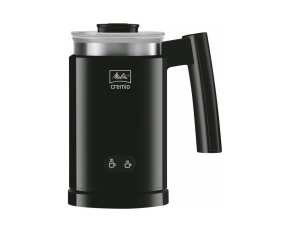 Melitta Cremio napěňovač mléka, šlehač mléka, 450 W,  250 ml, funkce ohřevu mléka, černý