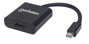 MANHATTAN Adapter mini DP na HDMI, aktivní, černá