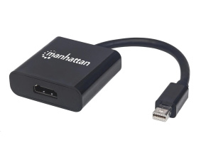 MANHATTAN Adapter mini DP na HDMI, aktivní, černá