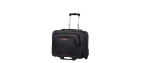 Samsonite American Tourister AT WORK Rolling tote 15.6" black/orange