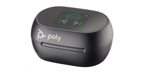 Poly Voyager Free 60+ bluetooth headset, BT700 USB-A adaptér, dotykové nabíjecí pouzdro, černá