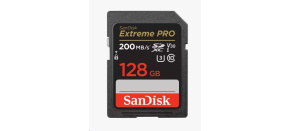 SanDisk SDXC karta 128GB Extreme PRO (200 MB/s Class 10, UHS-I U3 V30)