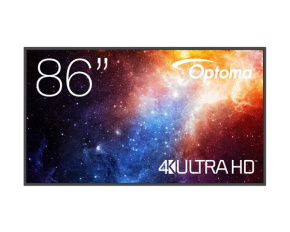 Optoma FPD N3861K 86" -  4K UHD / Android 11 / 450 nits / 4GB RAM / 32GB ROM / 2x 10W speaker