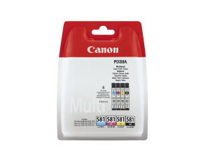 Canon CARTRIDGE CLI-581 C/M/Y/BK MULTI-PACK pro PIXMA TS615x, TS625x, TS635x, TS815x, TS825x, TS835x, TS915x (200 str.)