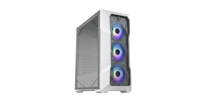 Cooler Master case MasterBox TD500 MESH V2 White, ATX, bez zdroje, průhledná bočnice, bílá