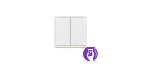 Tesla Smart Switch Dual ZigBee - polepeno