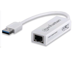 MANHATTAN USB 3.0 Gigabit ethernet adaptér (LAN, RJ45)