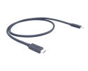 PREMIUMCORD Kabel USB4™ 40Gbps 8K@60Hz Thunderbolt 3, 0,8m