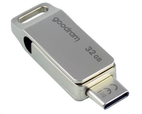 GOODRAM Flash Disk 32GB ODA3, USB 3.2, stříbrná