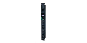 APC Easy PDU, Metered, 1U, 16A, 230V, (8)C13, IEC C14 (2.5m)