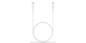 Samsung datový kabel EP-DN975BWE, USB-C -> USB-C, 1 m, bílá, (bulk)