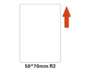 Niimbot štítky R 50x70mm 110ks White pro B21, B21S, B3S, B1