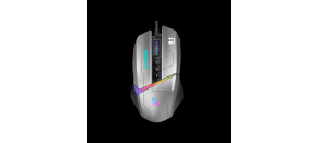 A4tech Bloody Myš W60 Max Activated, podsvícená herní myš, 12000 DPI, USB, Šedá