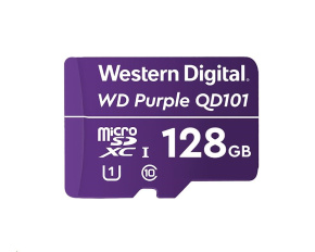 WD MicroSDXC karta 128GB WDD128G1P0C Class 10 (R:100/W:60 MB/s)