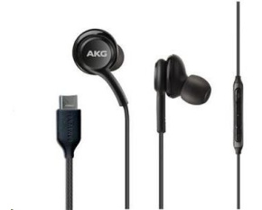 Samsung stereo sluchátka EO-IC100BBE, USB-C, černá