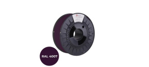 C-TECH Tisková struna (filament) PREMIUM LINE, PLA, purpurová fialková, RAL4007, 1,75mm, 1kg