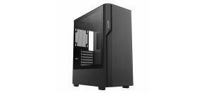 1stCOOL skříň GAMER 5, Mid tower, AU, USB 3.0, USB-C, bez zdroje, černá