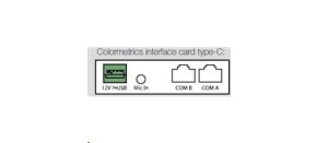 Colormetrics interface card, type-C