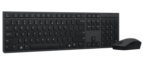 LENOVO klávesnice a myš bezdrátová Professional Wireless Rechargeable Keyboard and Mouse Combo - Czech/Slovak