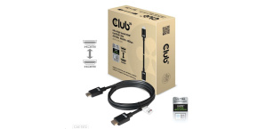 Club3D Kabel Ultra Rychlý HDMI™ Certifikovaný HDMI™ 4K120Hz, 8K60Hz, 2m, 28 AWG