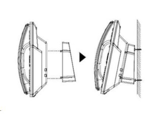 Grandstream držák pro montáž na zeď pro GRP2614/2615/2616/GXV3350