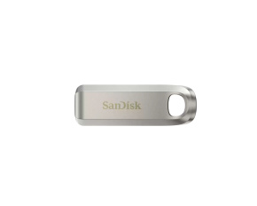 SanDisk Flash Disk 256GB Ultra Luxe, USB-C 3.2, Stříbrná