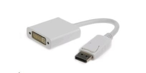 GEMBIRD Redukce DisplayPort - DVI (M/F) bílá