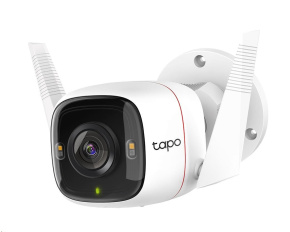 TP-Link Tapo C320WS venkovní kamera, (4MP, 2K QHD 1440p, WiFi, IR 30m, micro SD card)